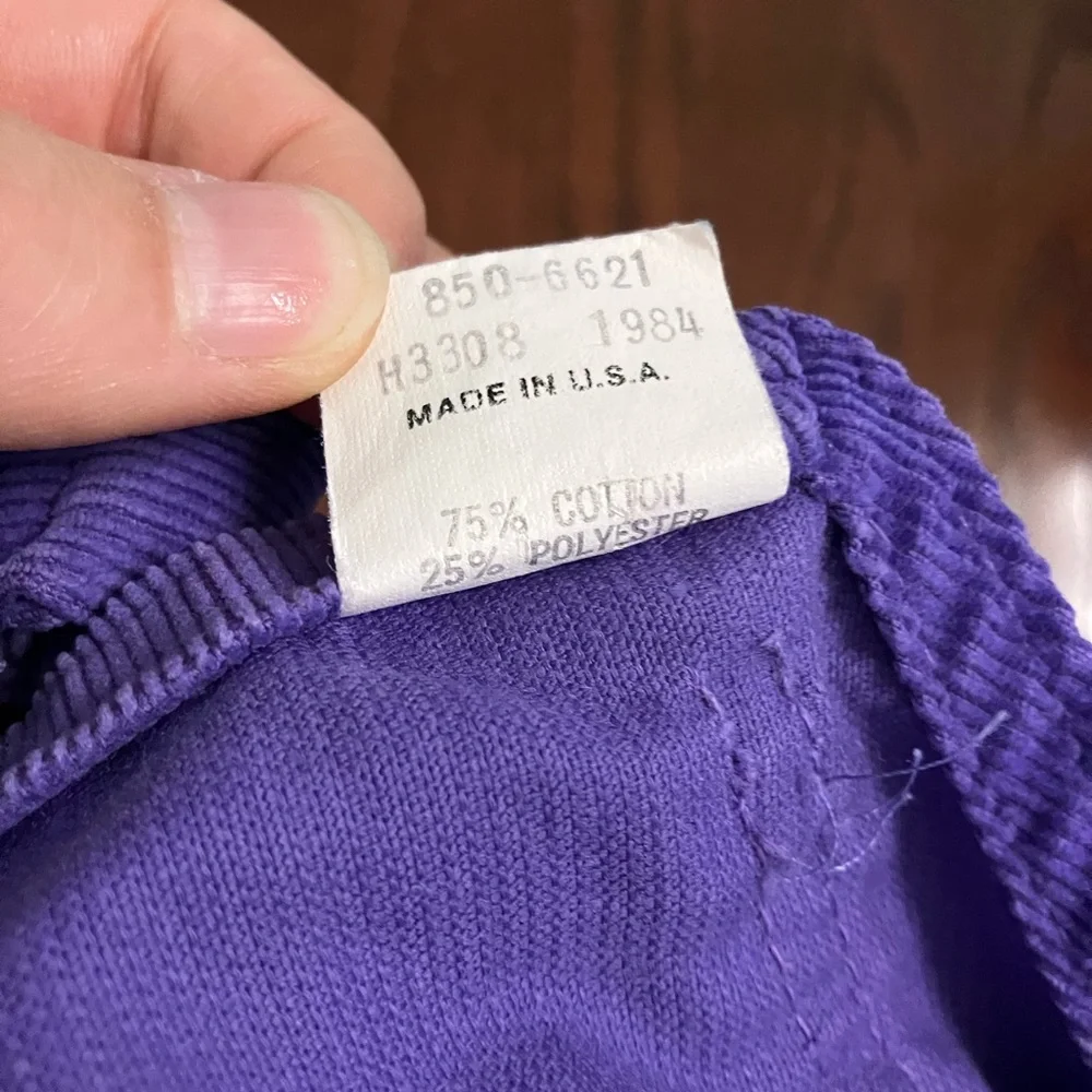 Vintage Purple Corduroy OshKosh B'gosh 24 months